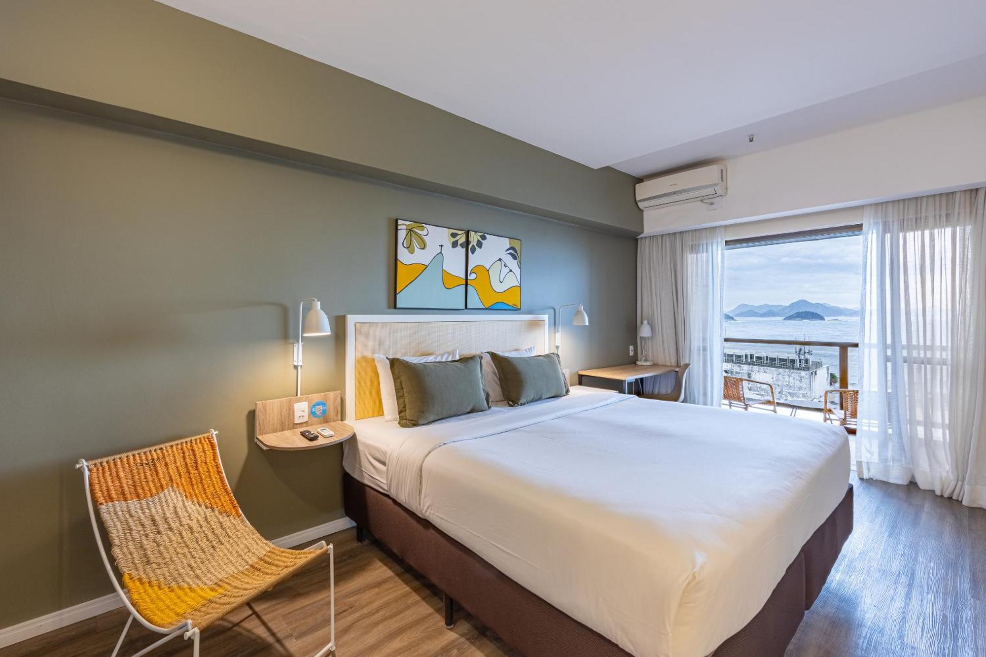 B&B Hotel Rio Copacabana Posto 5 Рио-де-Жанейро Номер фото