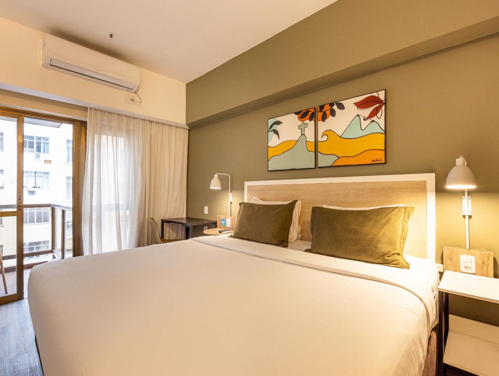 B&B Hotel Rio Copacabana Posto 5 Рио-де-Жанейро Номер фото